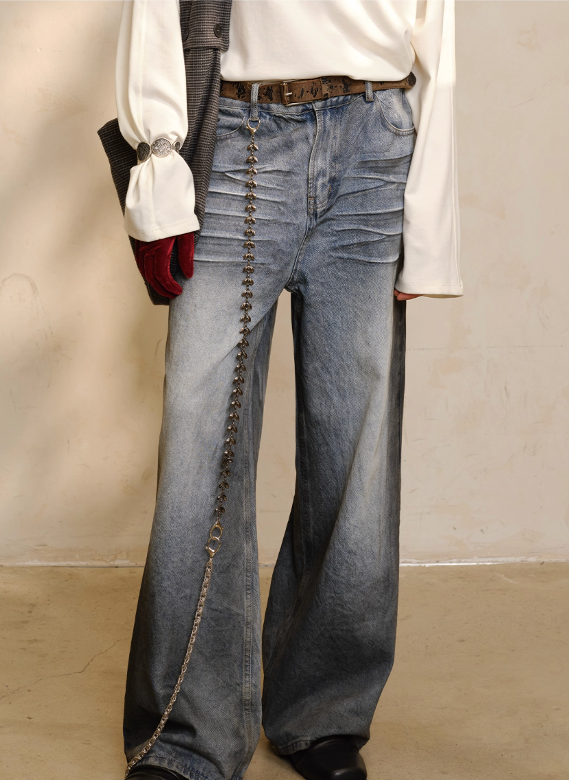 Distressed Leather Belt