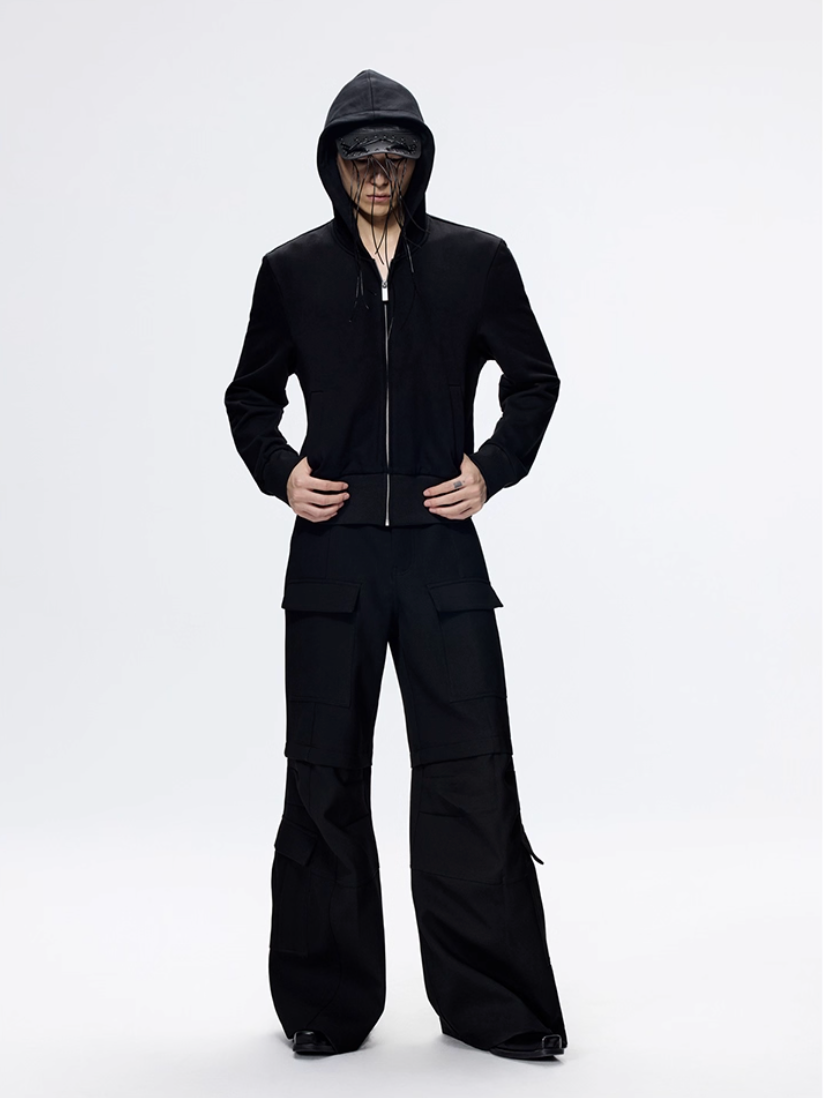 Multi Pocket Texture Cargo Pants