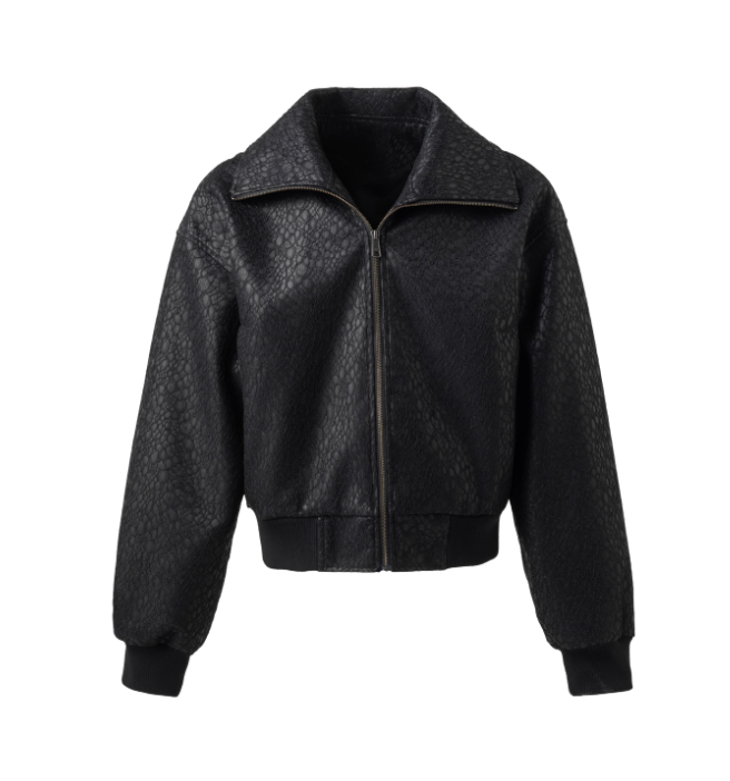 Vampire Stand Collar Lace Zip Jacket