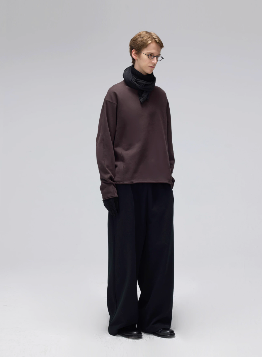 Heavy fleece warm long-sleeved T-shirt