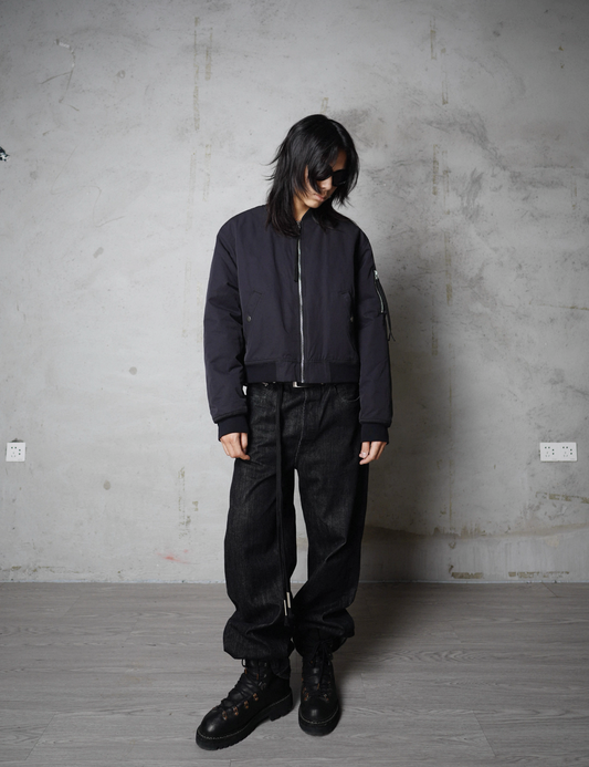 Minimalist Bomber Jacket