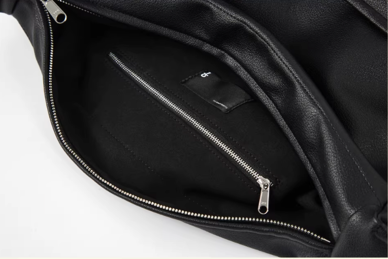 'Star Sequence' five-buckle leather crossbody bag