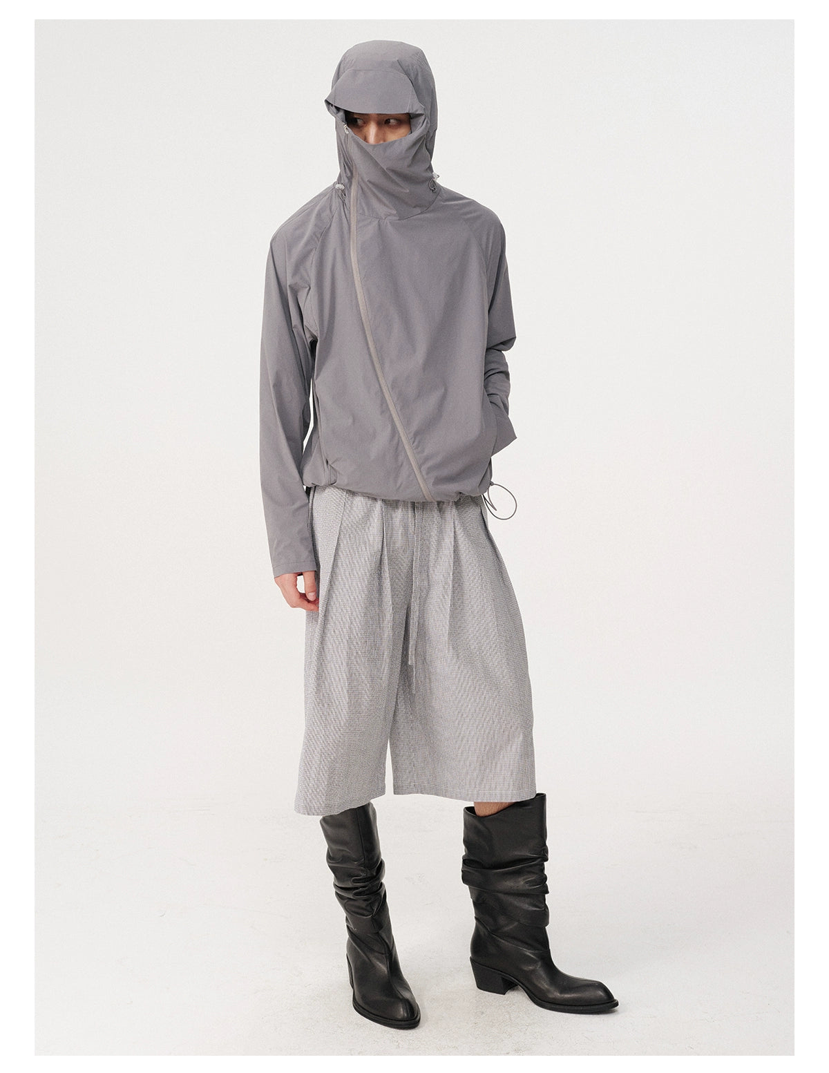 Zipper Sun -Proof Hooded Jacket UPF100+