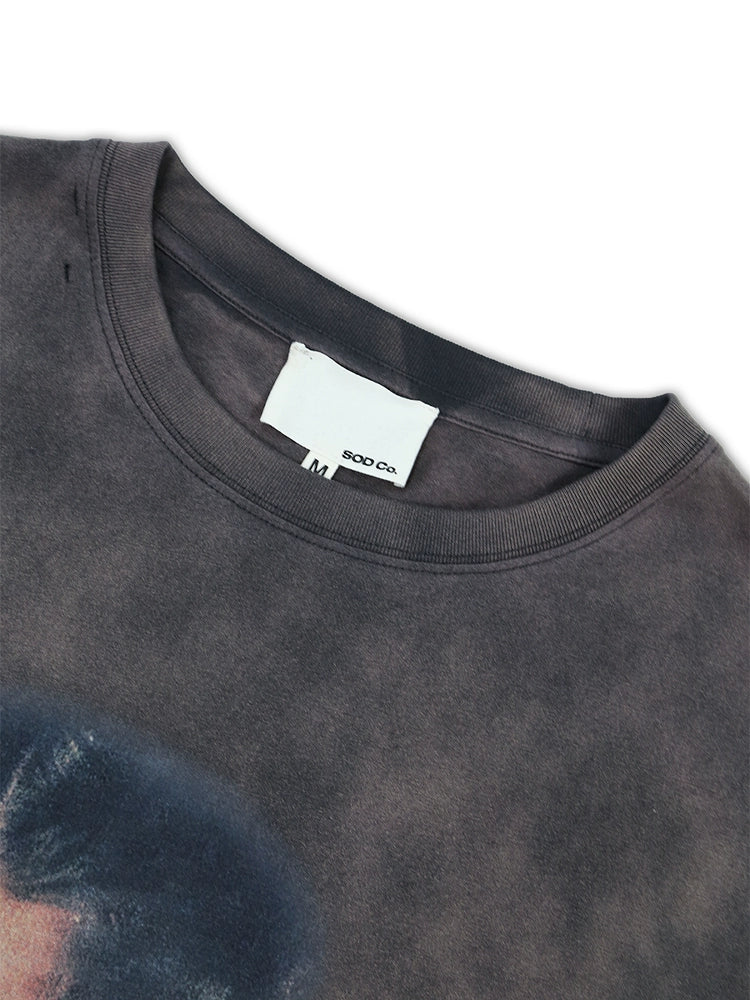 "Deftones" distressed vandal short sleeve T-Shirts