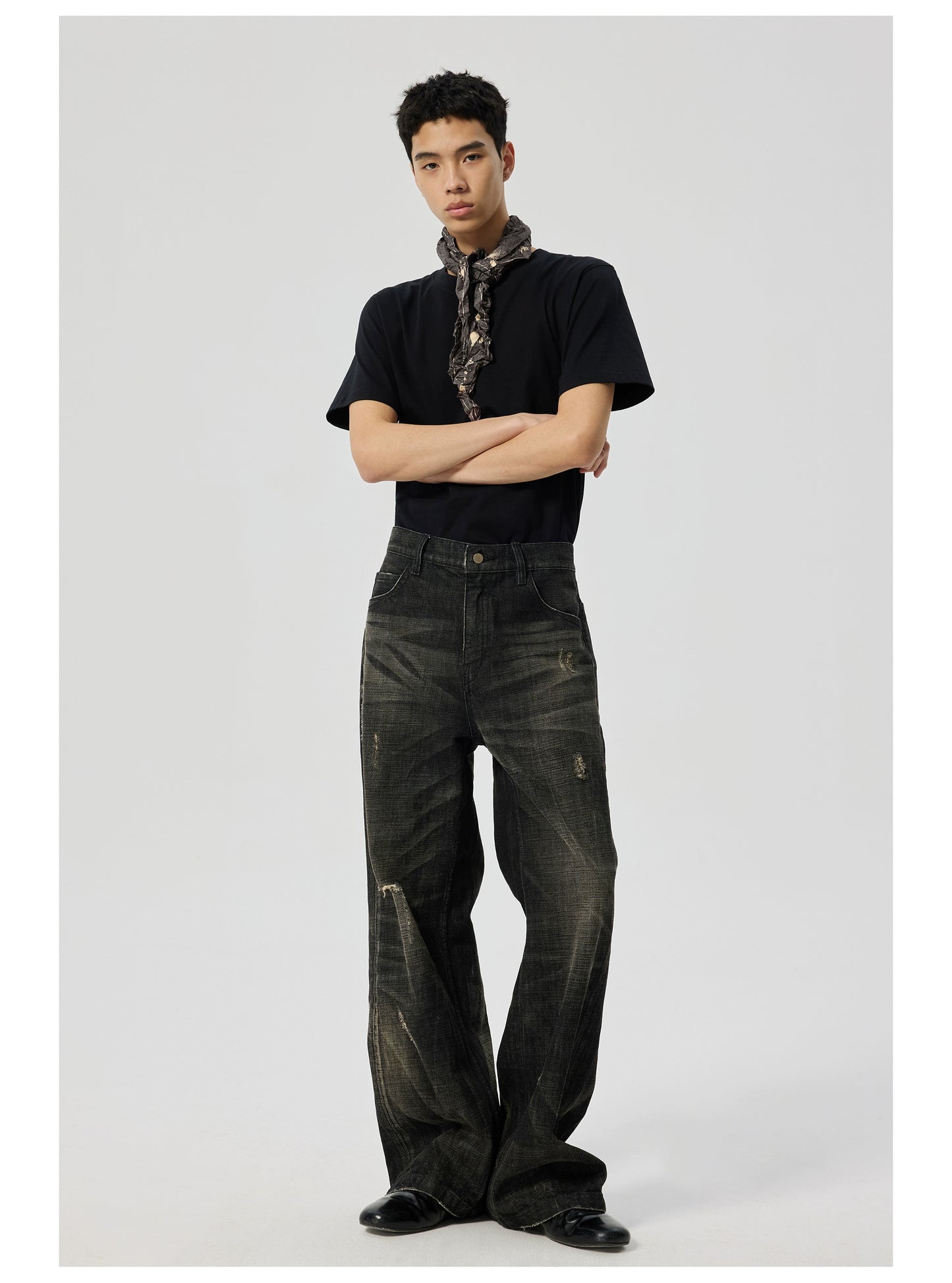 Nevada Wash distressed Jeans