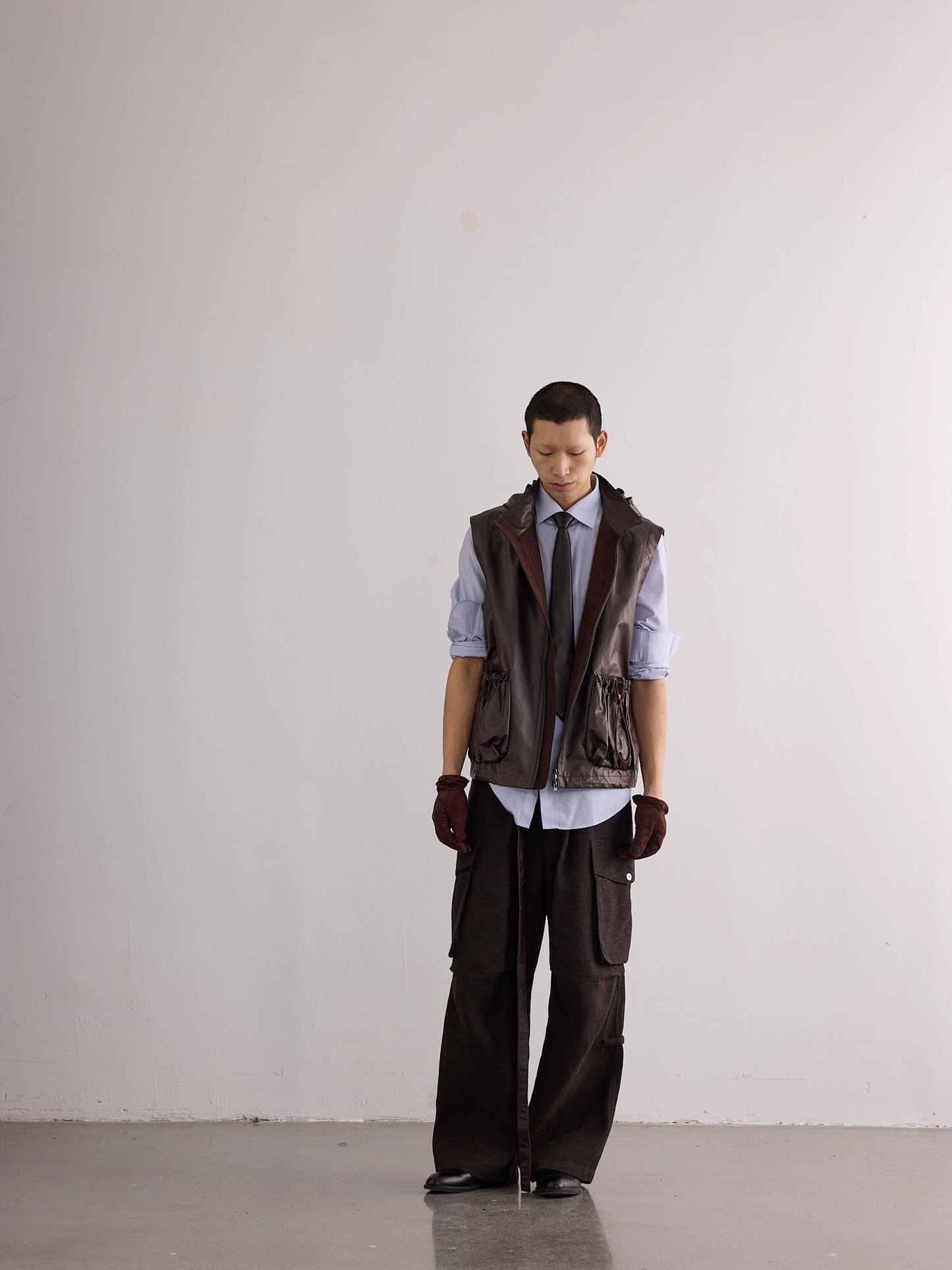 Linen Cargo Pants k11