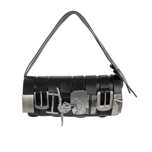 Belt Braided Shoulder Bag