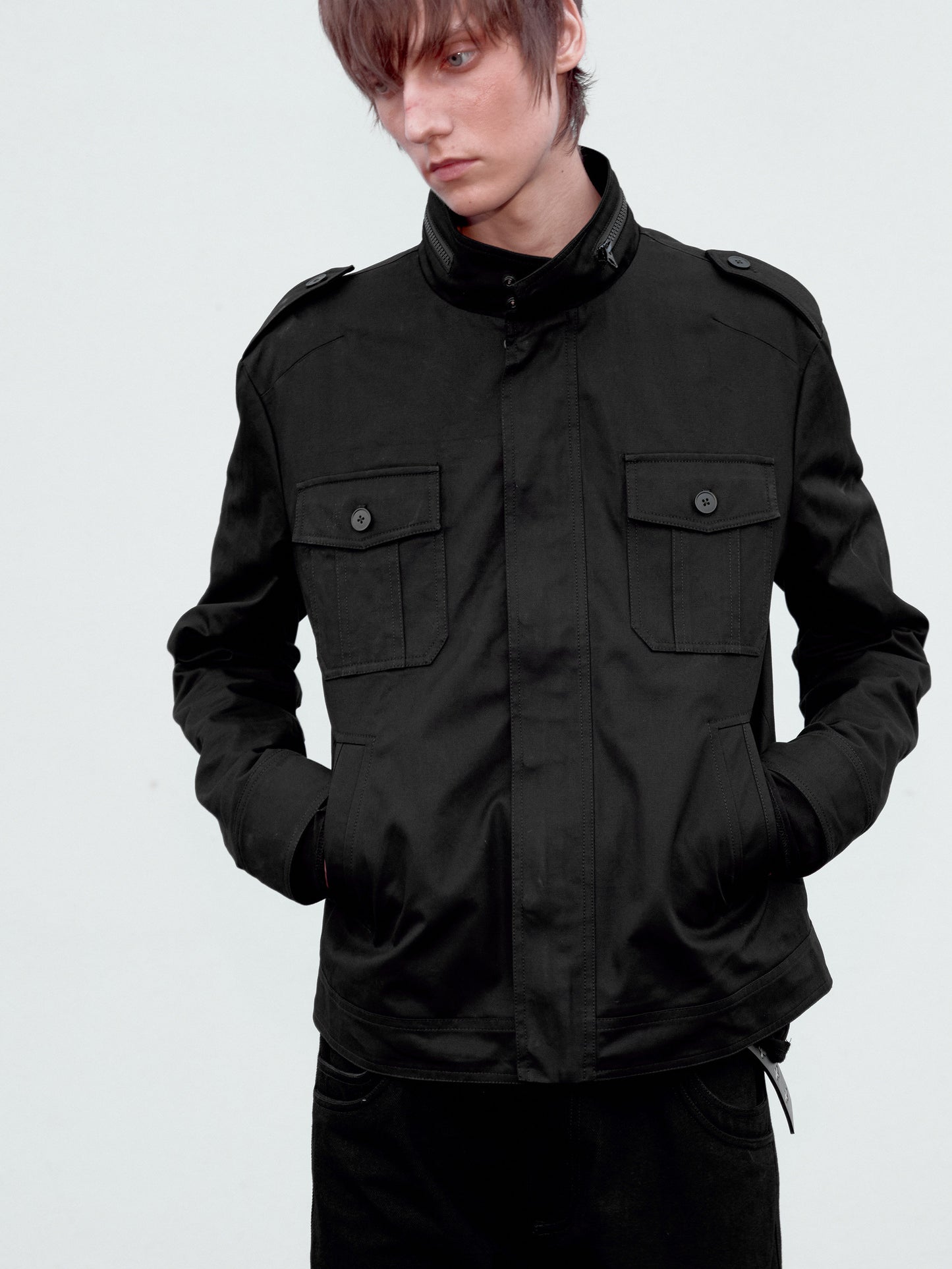 M65 shooting zipper jacket