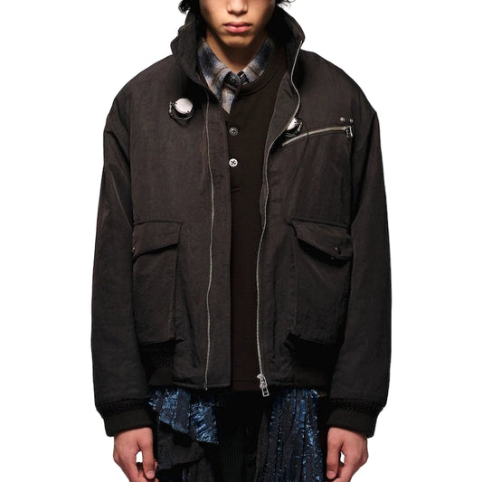 Aviator Bomber Padded Jacket