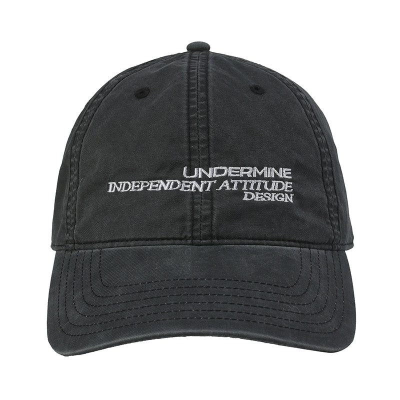 Text Embroidered Cap