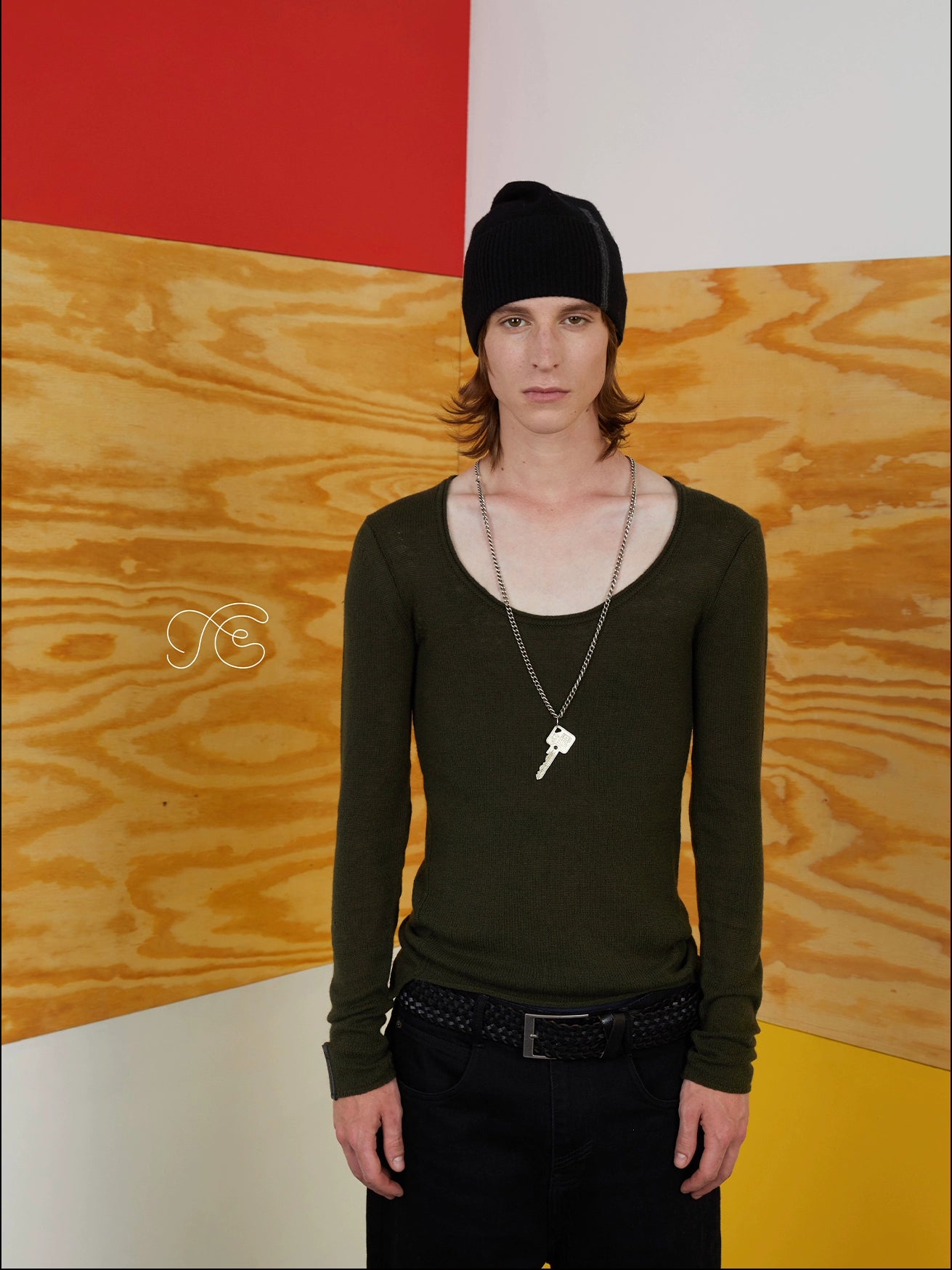 Color-Block Beanie