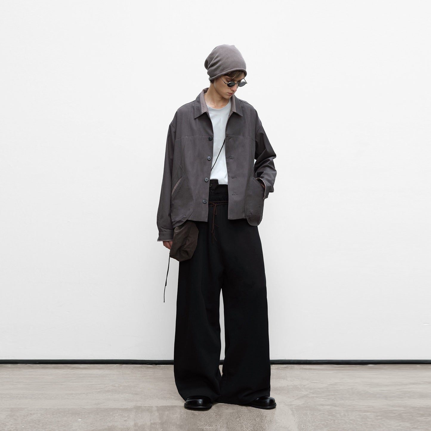 Patch Pocket Cropped Jacket