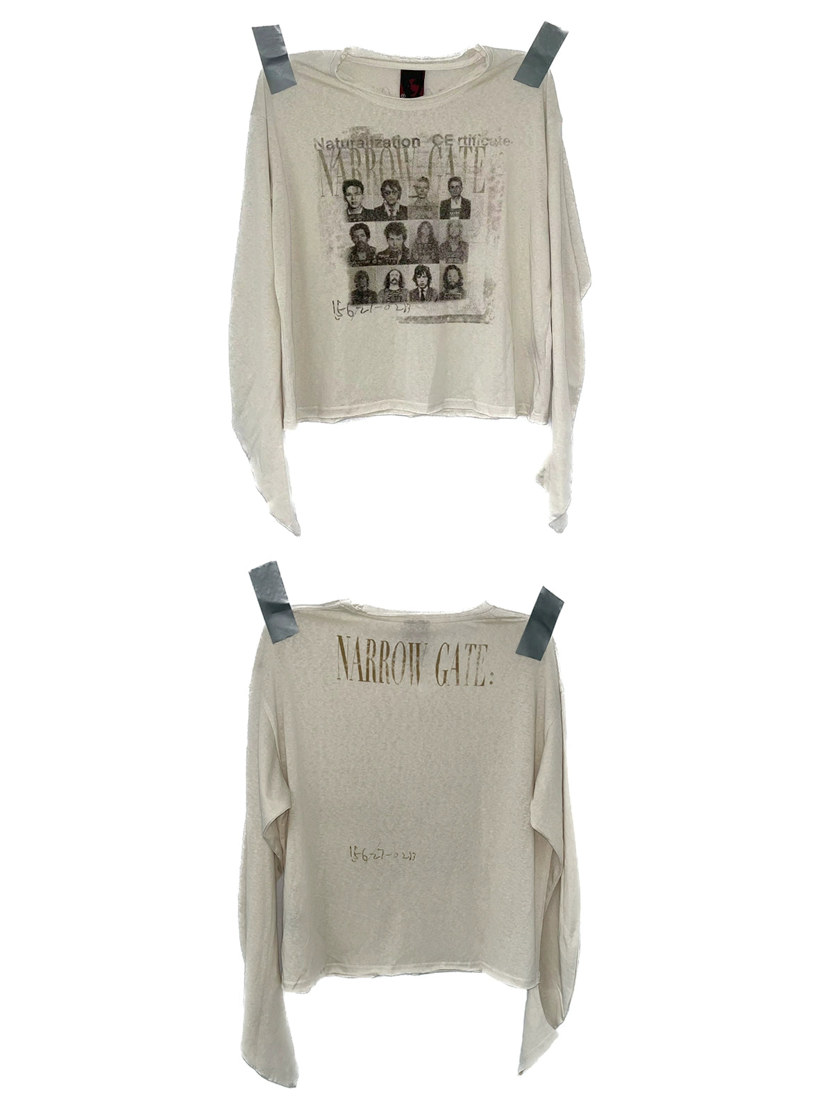 'Rock 'n' Roll Wanted' print Long-sleeve T-shirt