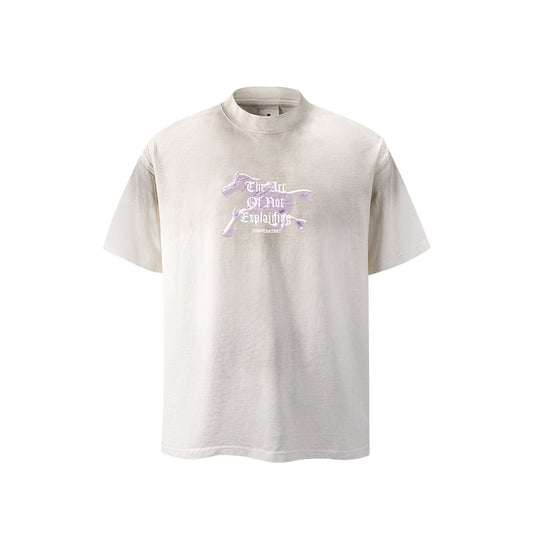Loose heavy short sleeve tee