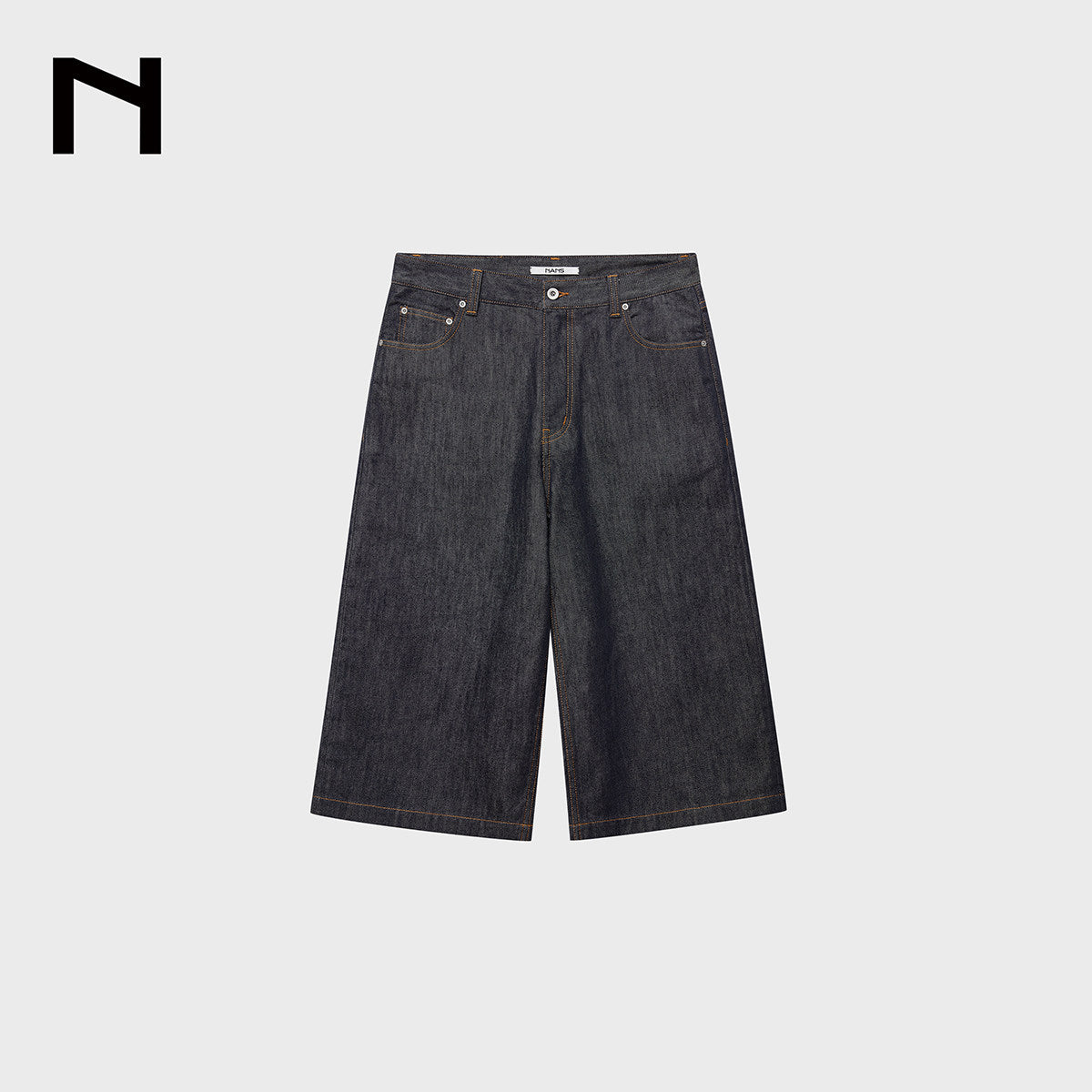 Straight Denim Shorts