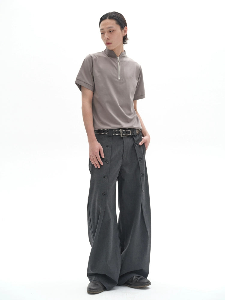 Zip Polo Shirt