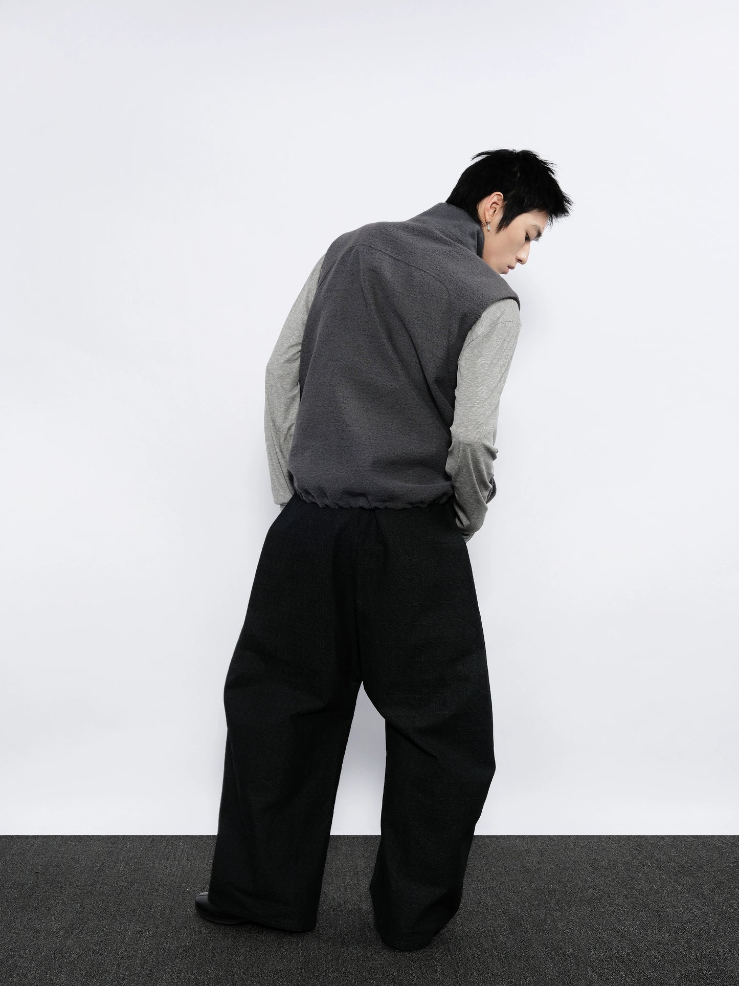 Twill Structure Thick Vest