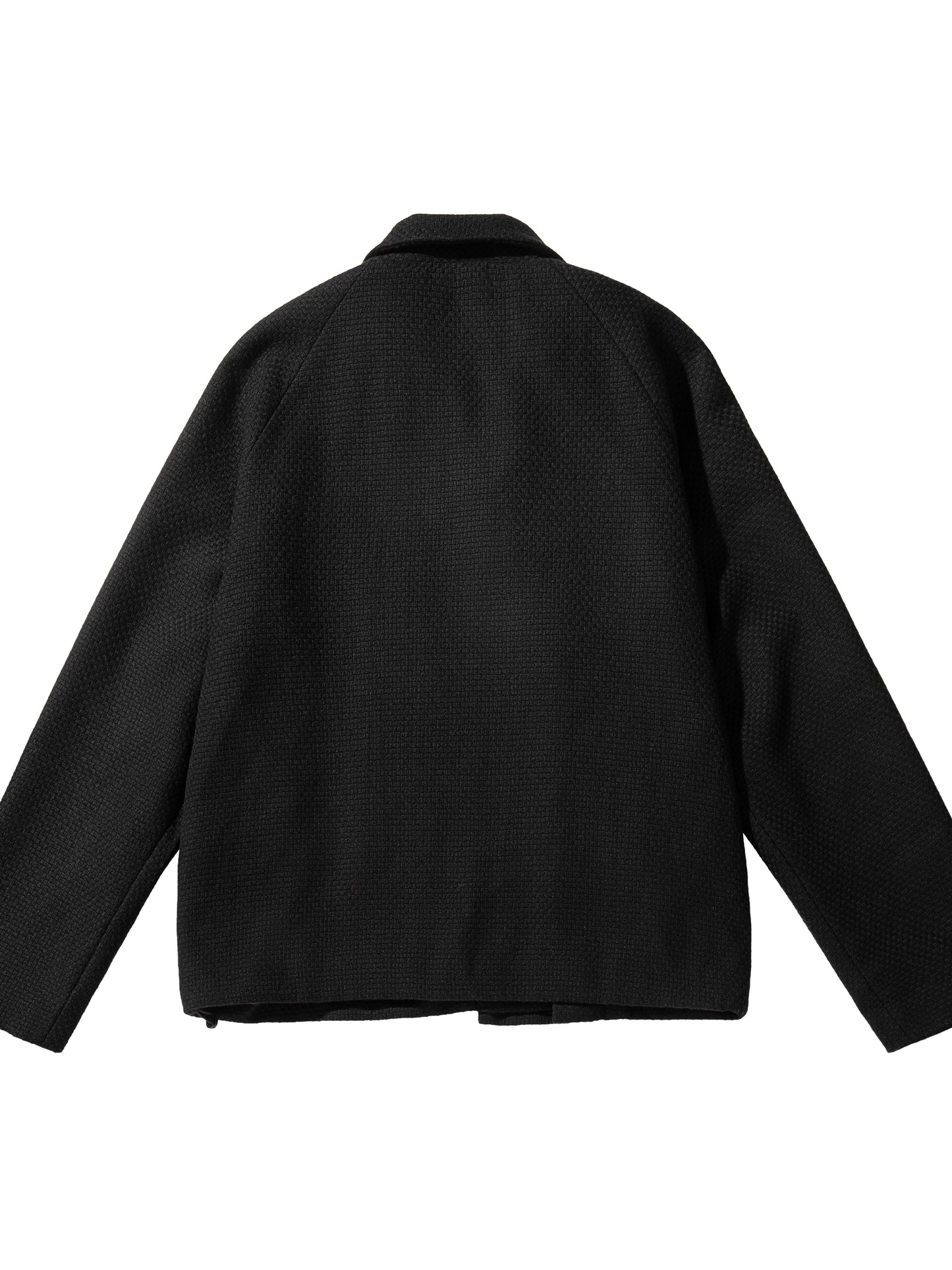 Codex Special Placket Honeycomb Wool Jacket