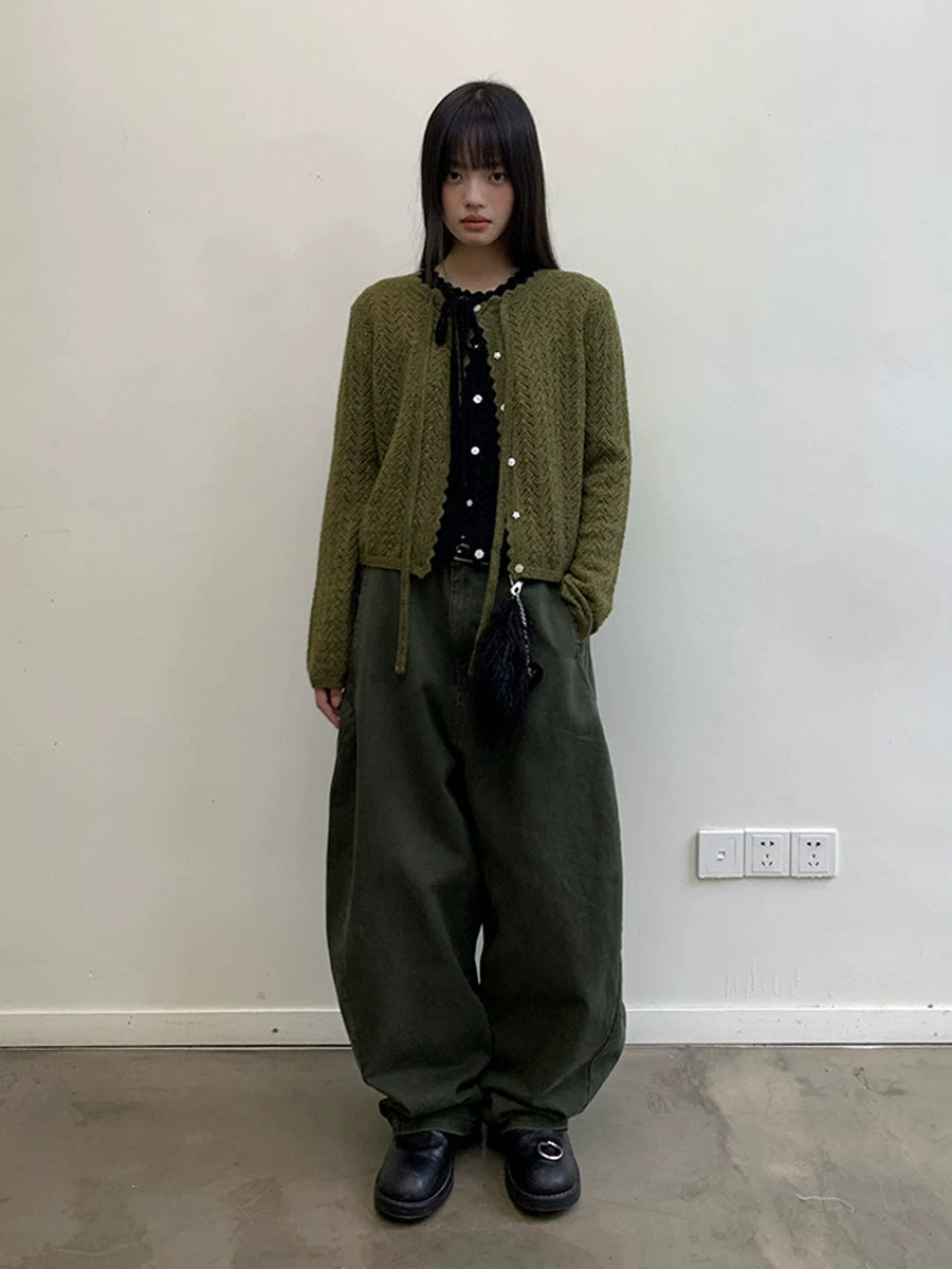 Washed Baggy Jeans