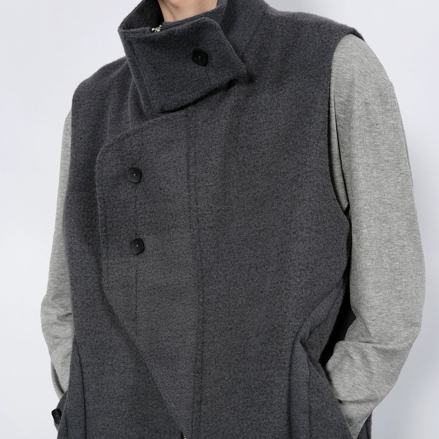 Twill Structure Thick Vest