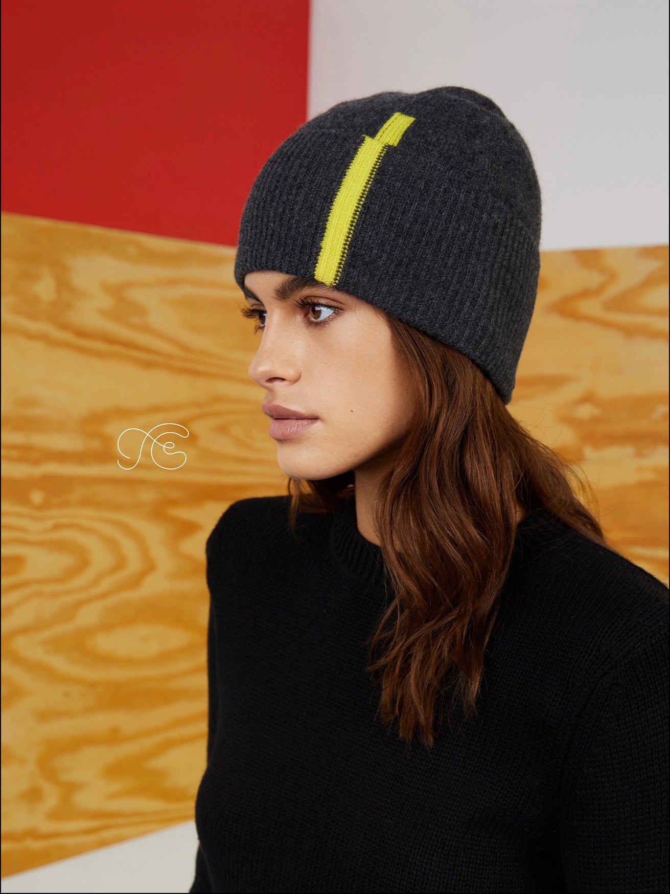 Color-Block Beanie