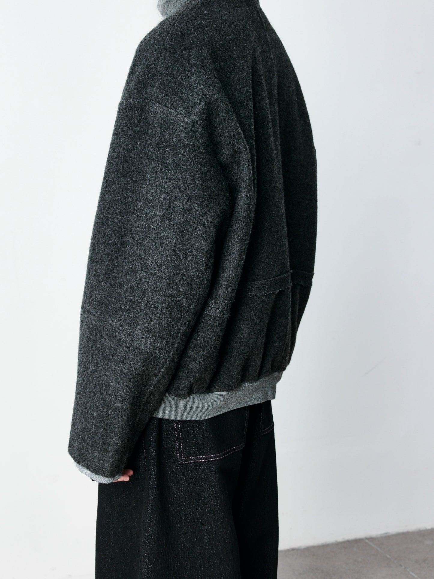 Fleece Color Blocked Jacket