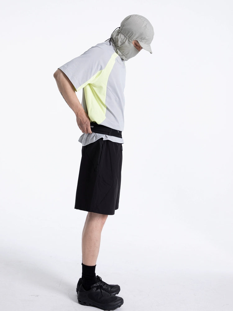 Panelled Short Sleeve T-shirt