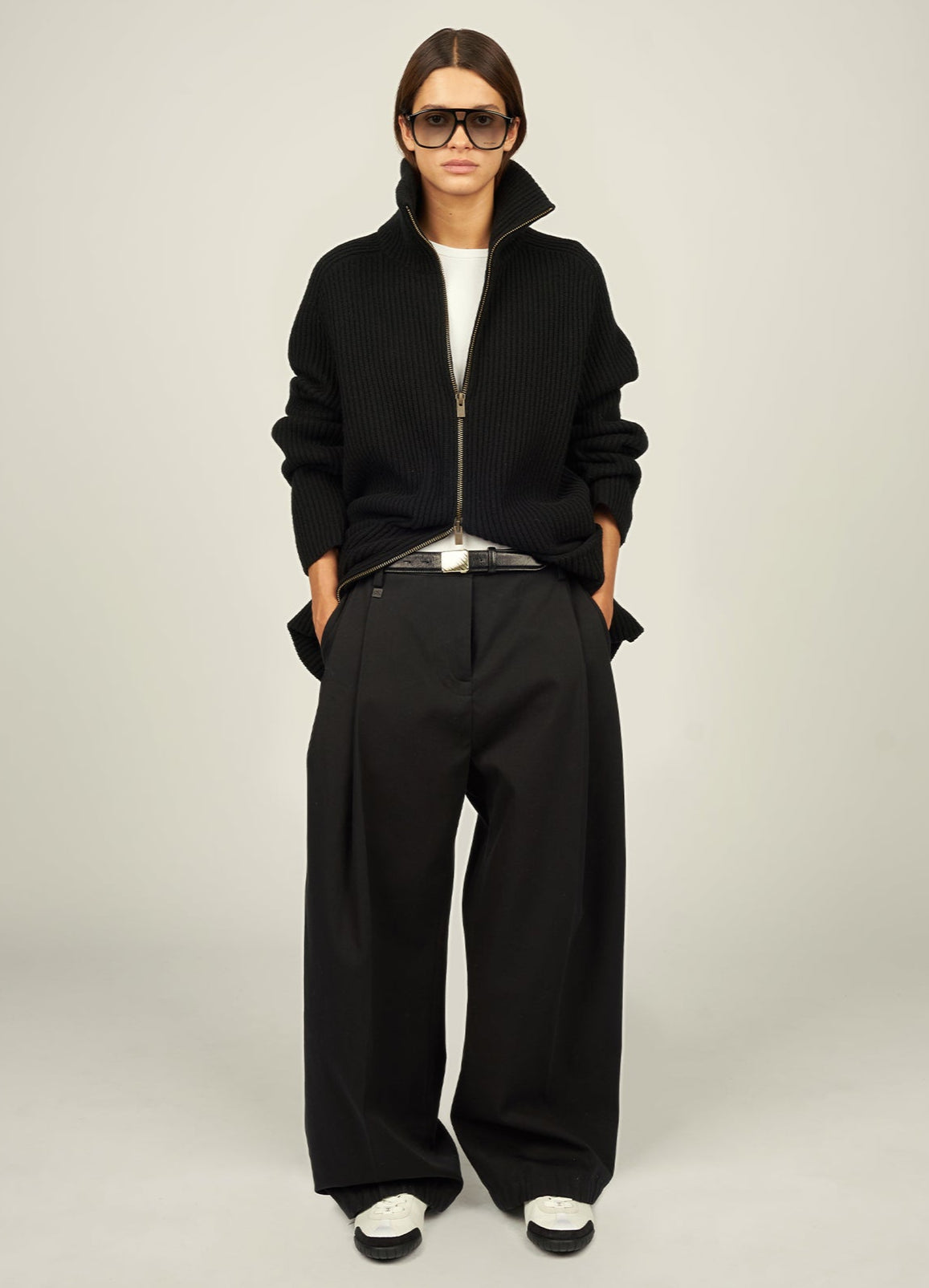 Fax Copy Express* classic wide-leg trouser