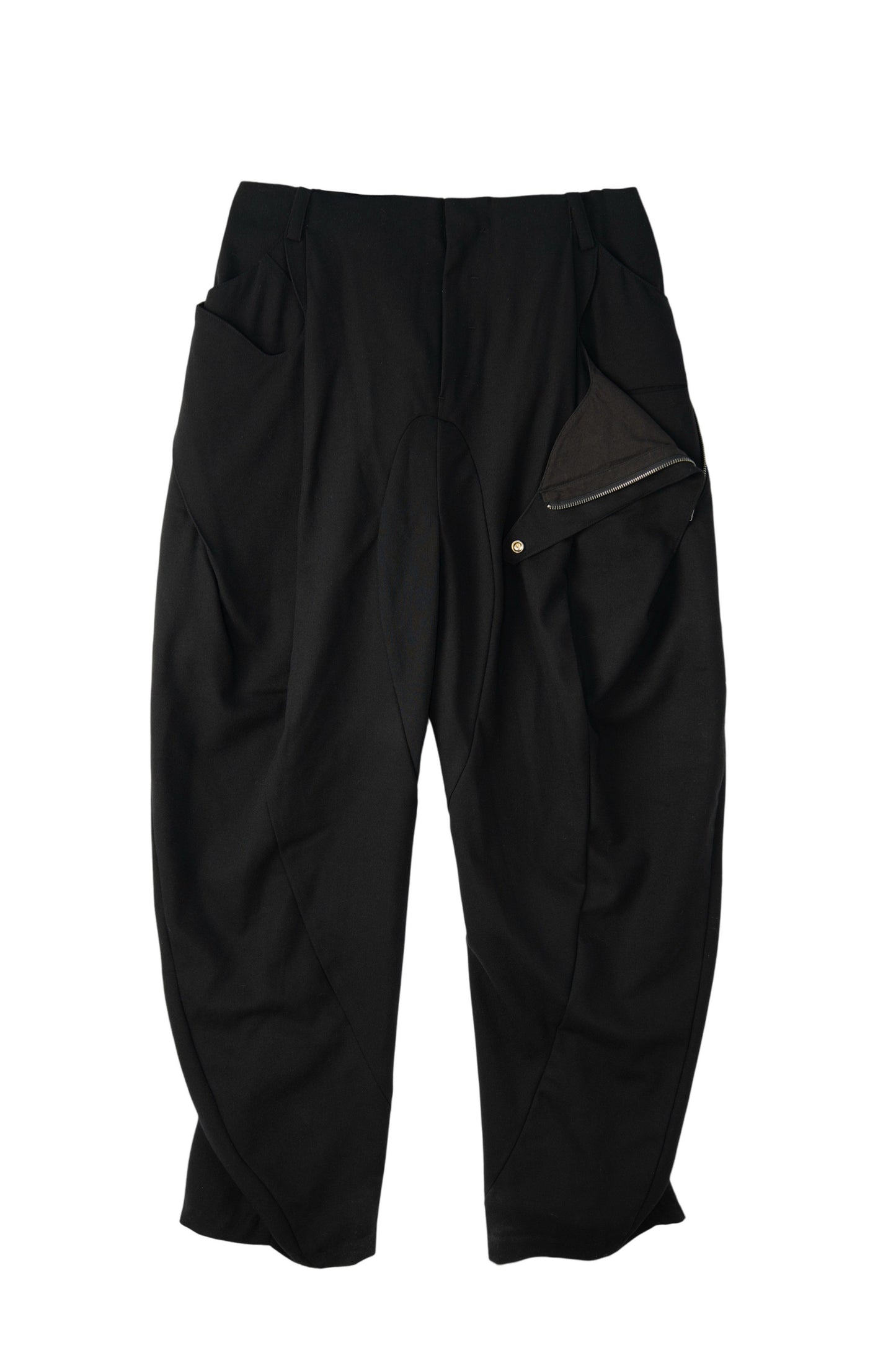 "MAESTRO"Spiral curved blade trousers