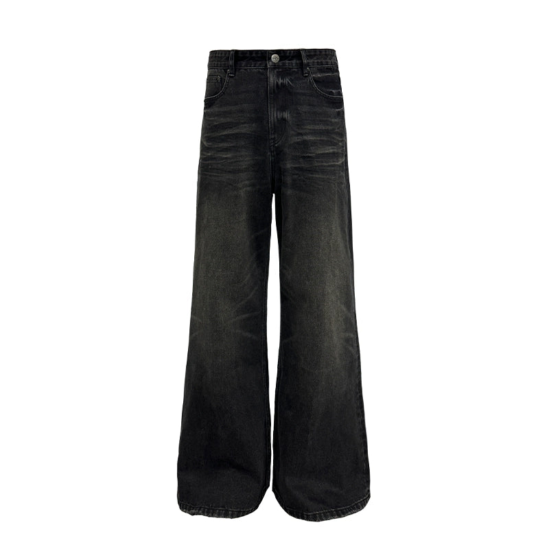 Messy Washed 14oz Jeans