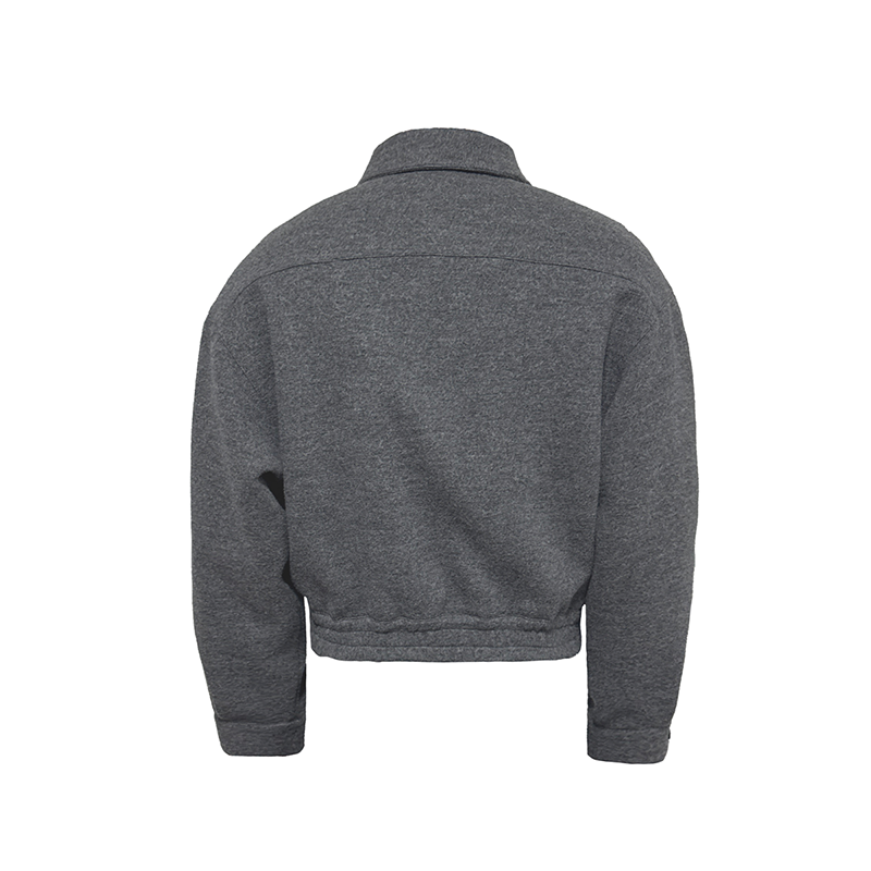 Double Pocket Wool Flight Jacket