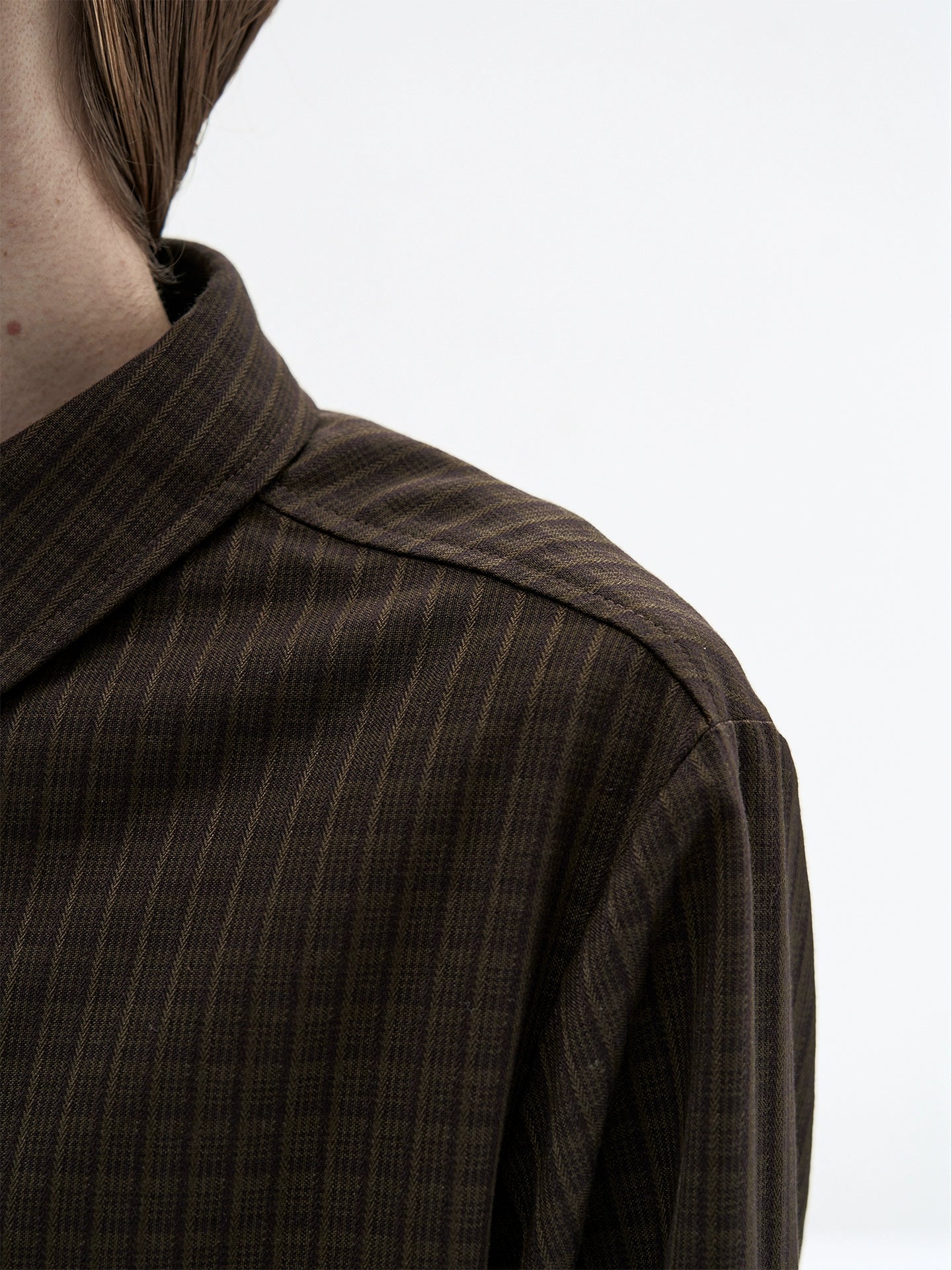 Full-Shoulder Long Sleeve Shirt