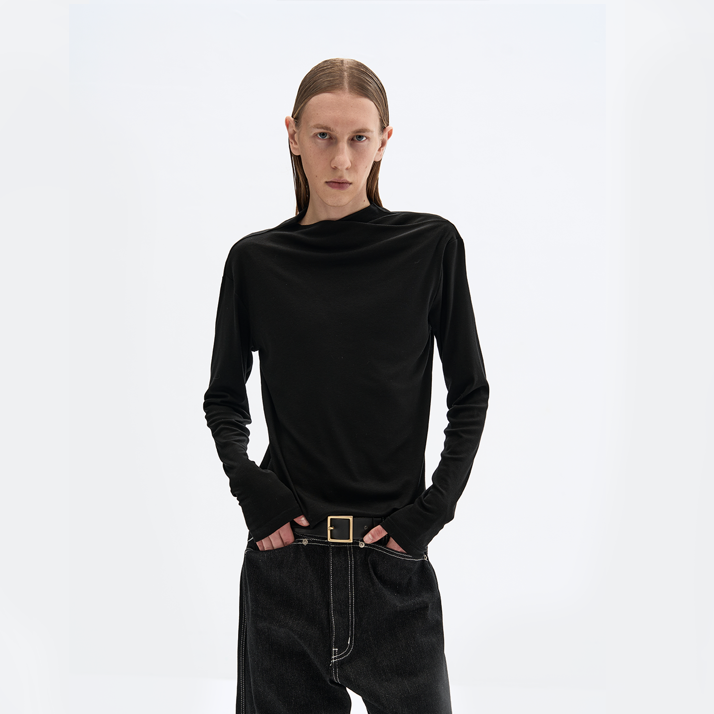 Slim long sleeve T-shirt