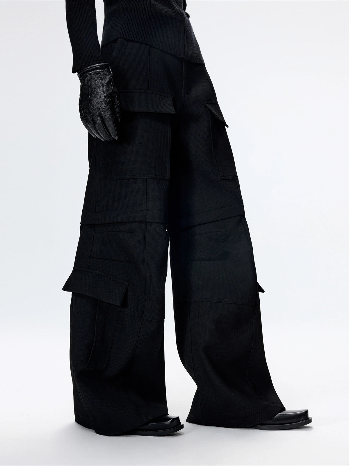 Multi Pocket Texture Cargo Pants