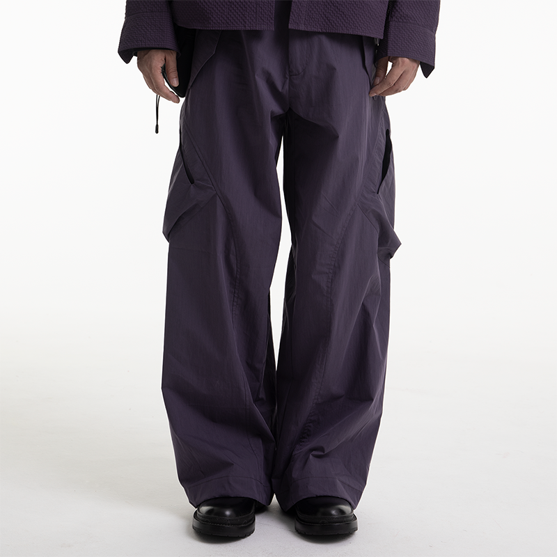 3D Curved Cargo Trousers