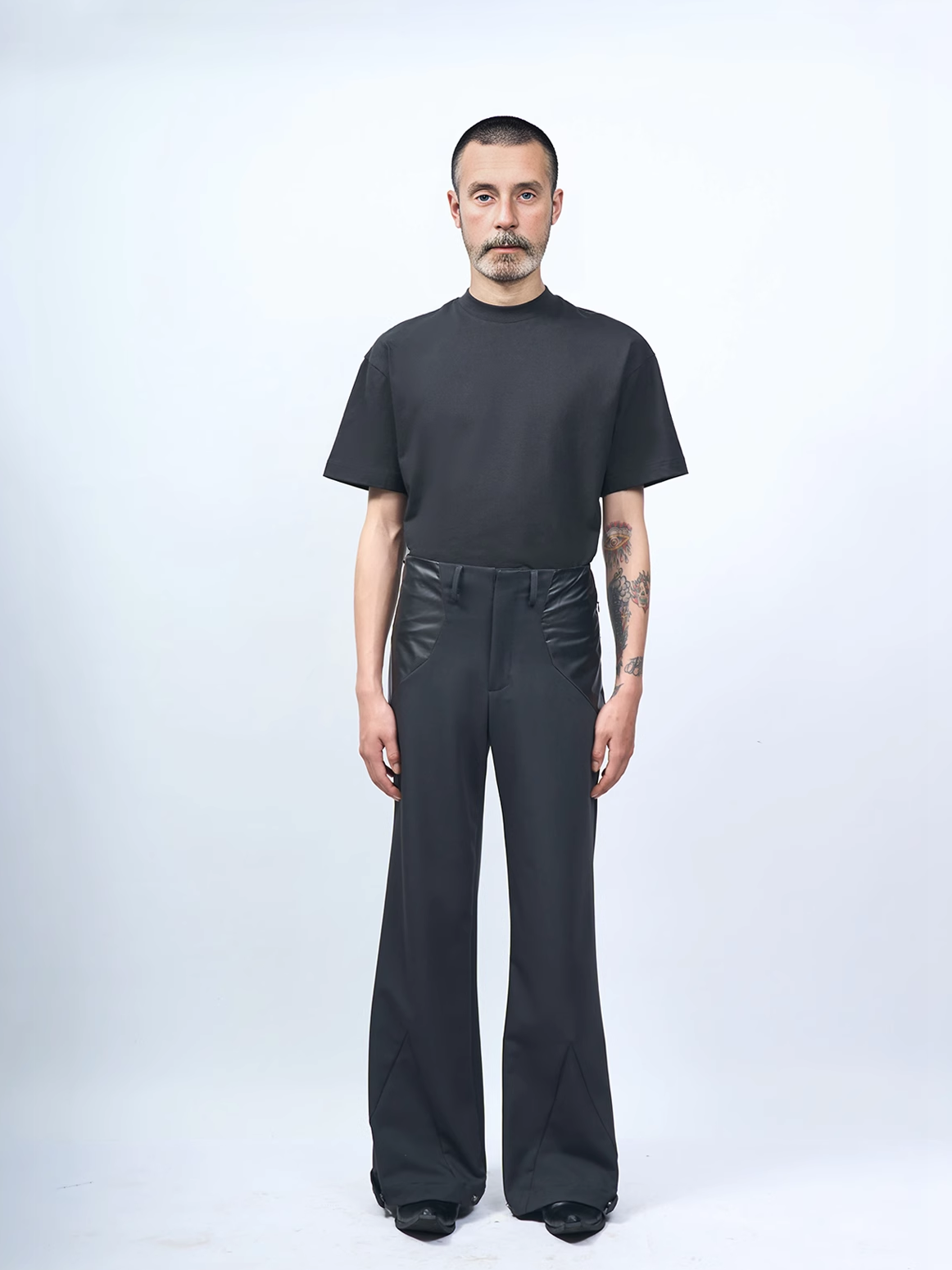 Panelled Drape Trouser