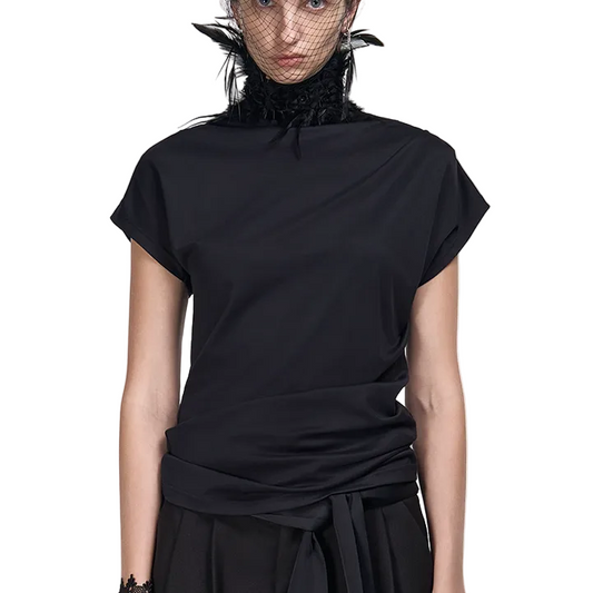 Slim Shoulder Black Dark Sleeves