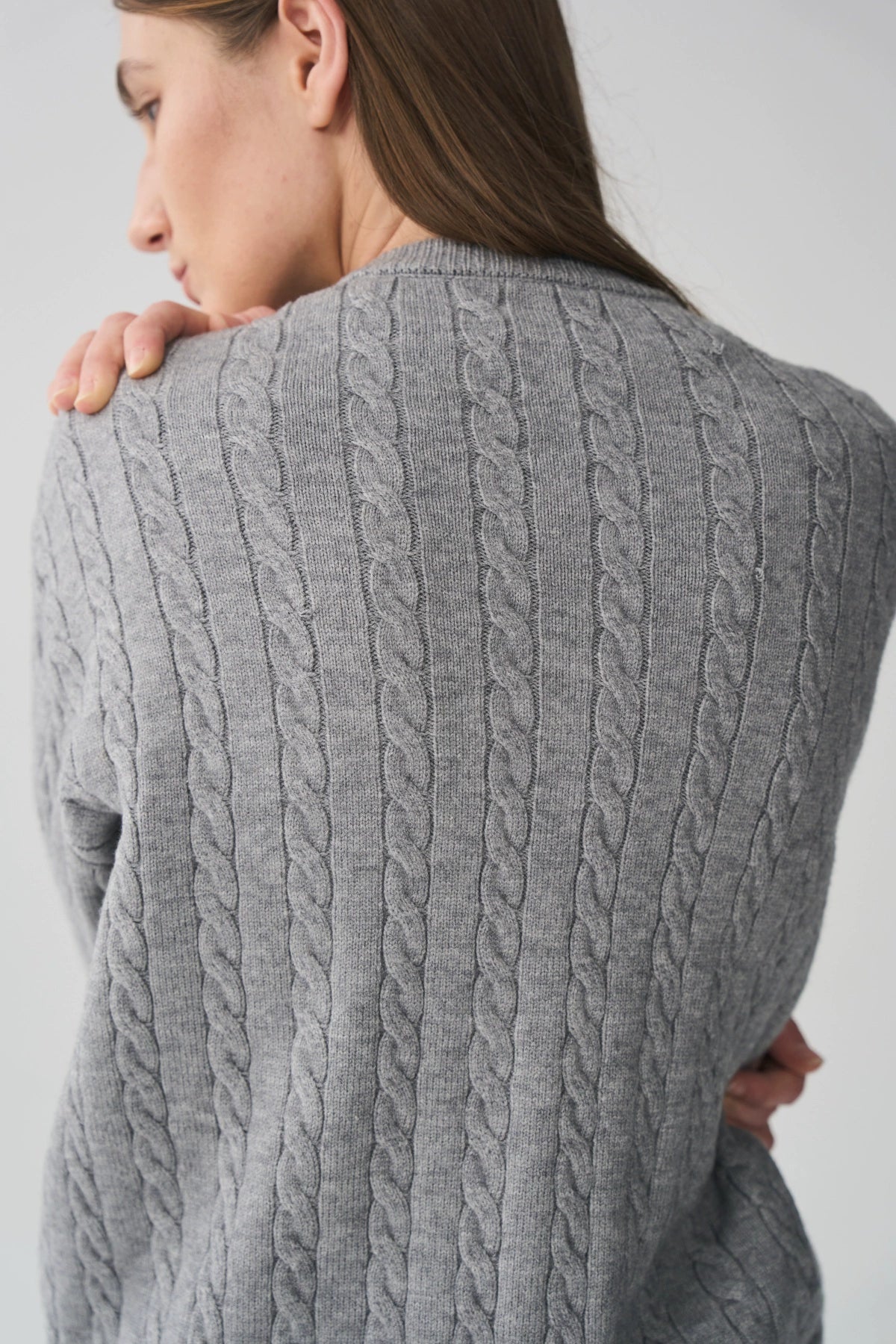 Multi button Cable Cardigan