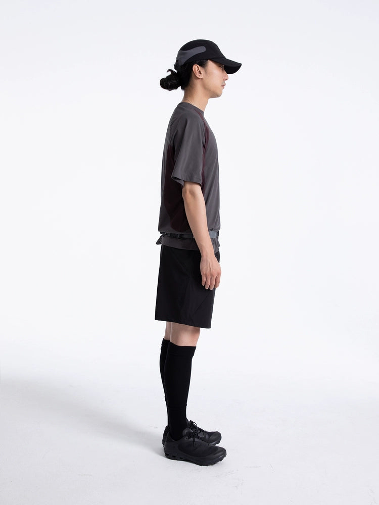 Panelled Short Sleeve T-shirt