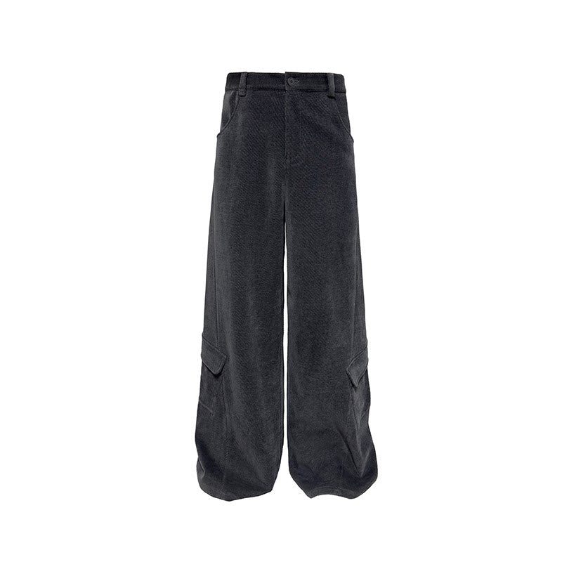 Twill Corduroy loose Pants