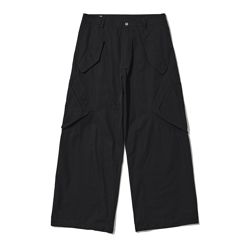 3D Curved Cargo Trousers