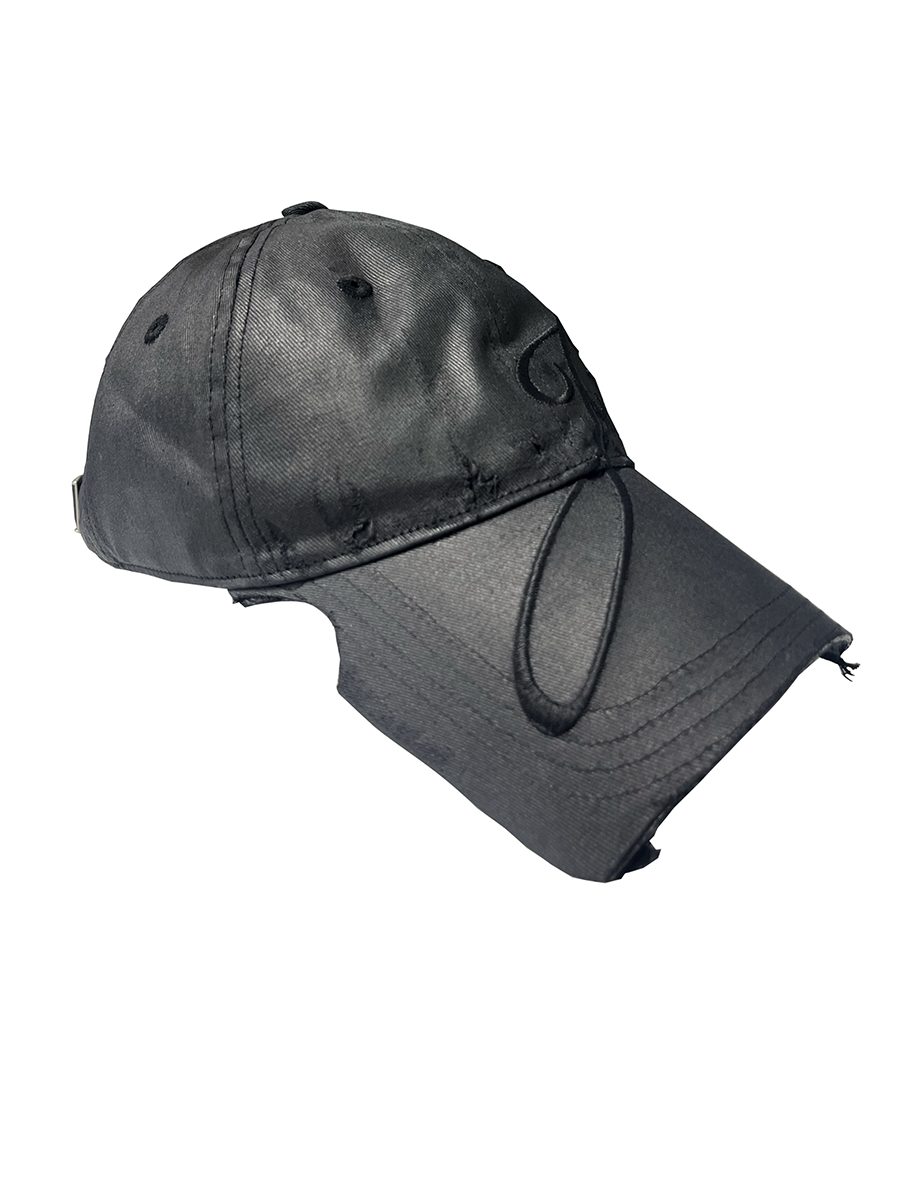 Wax Coating Peaked Cap