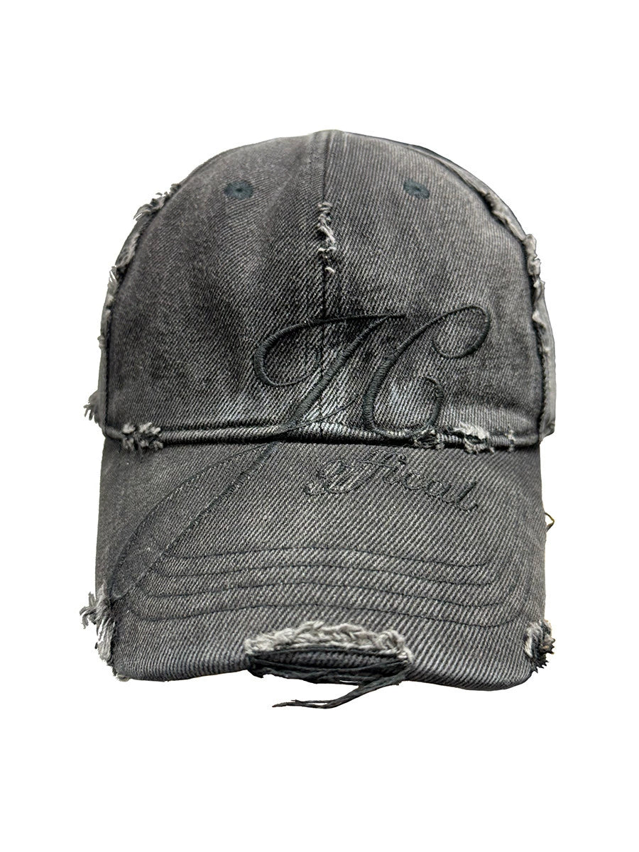 Distressed Logo Cap