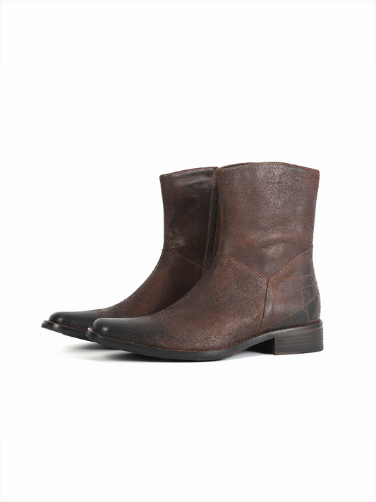 'TEXAN BOOTS' leather Chelsea boots