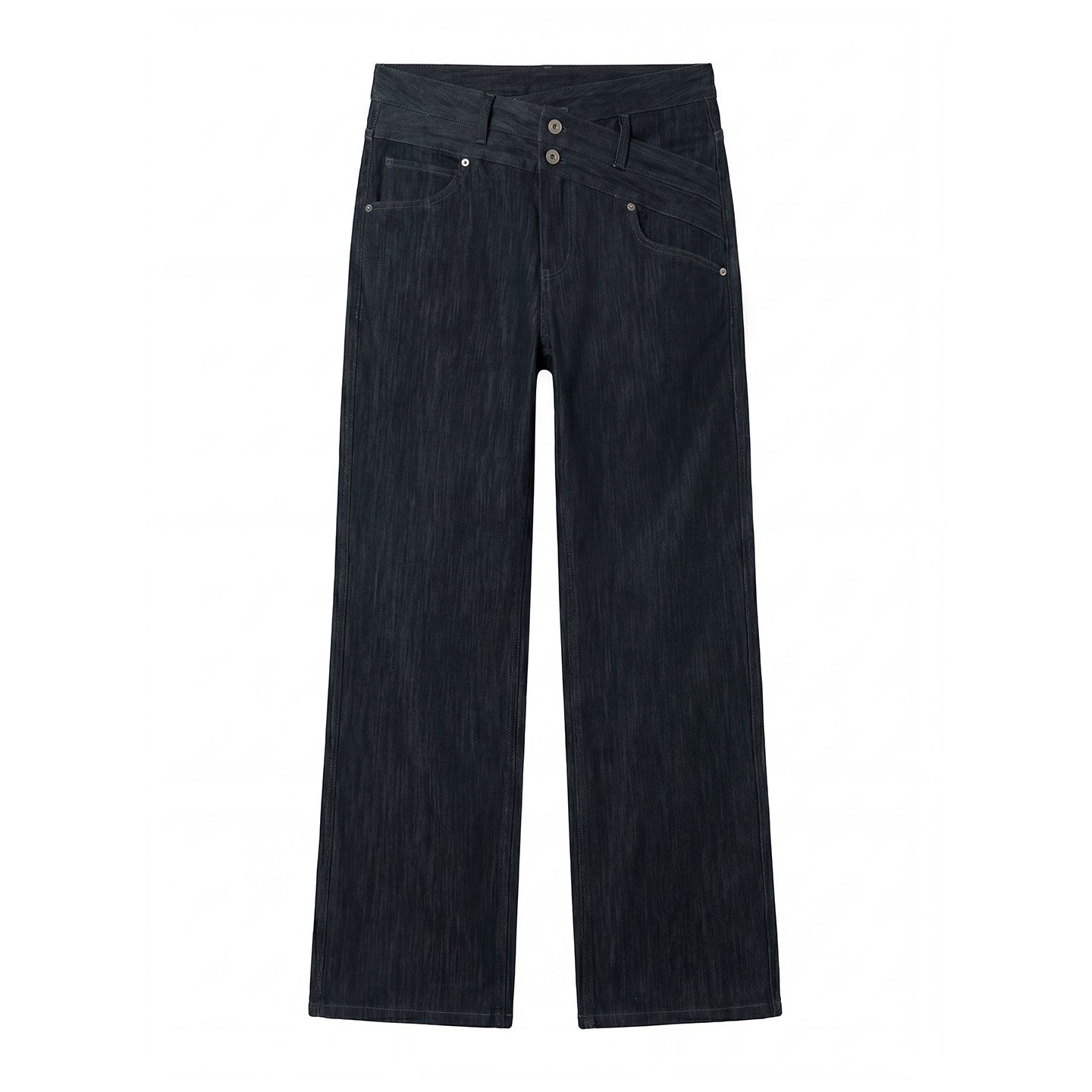 Double Waisted Denim Jeans