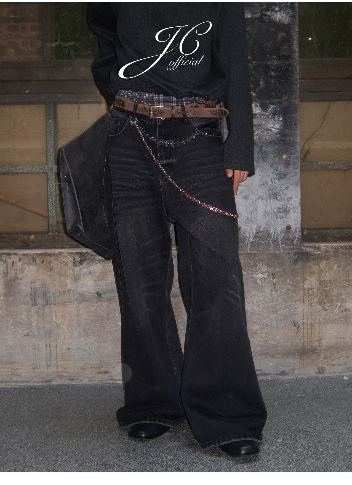 Messy Washed 14oz Jeans