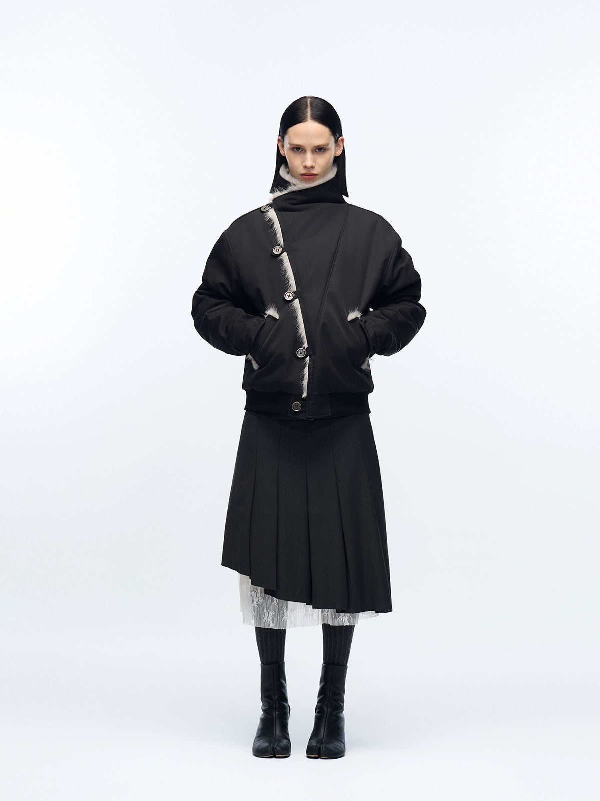 "gipsy" mink hair Down jacket