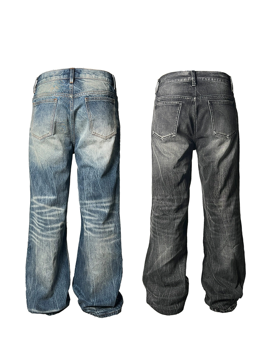 Lightning Cracked Jeans