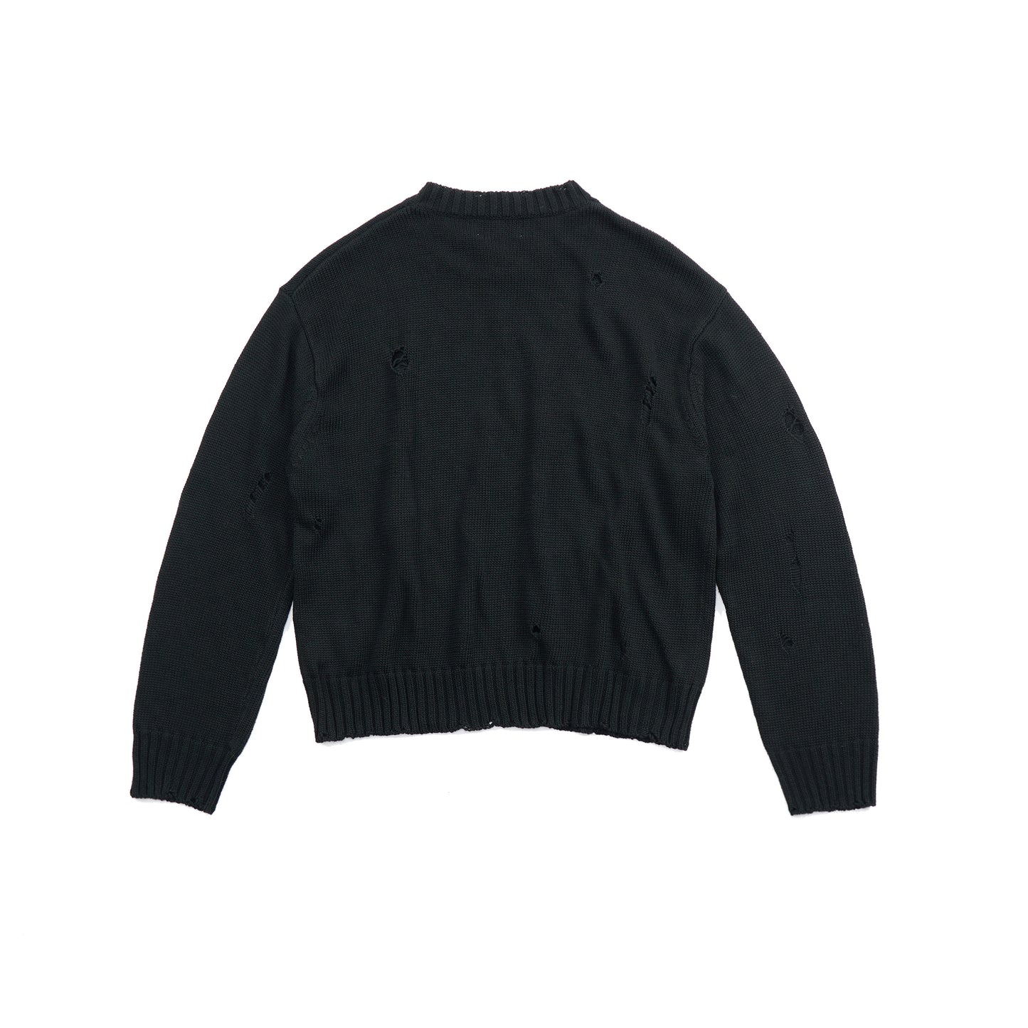 Scarp Crewneck Cropped knit