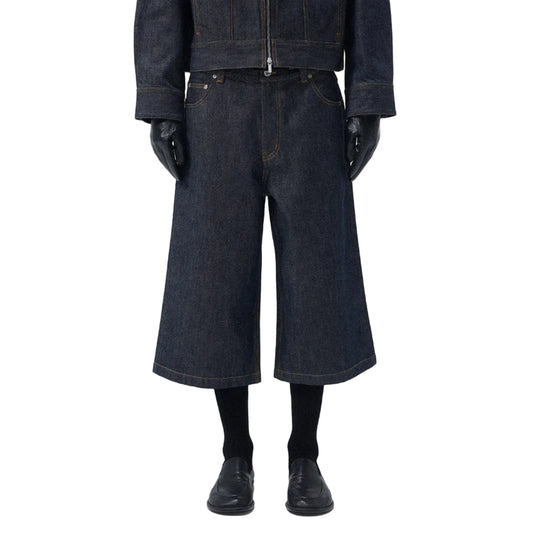 Straight Denim Shorts